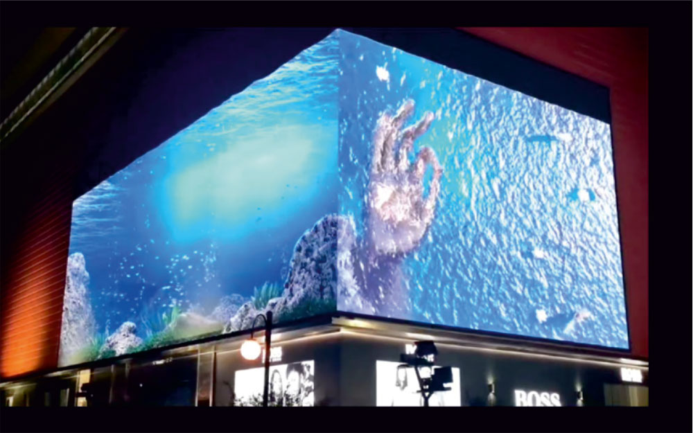3D LED Video Walls